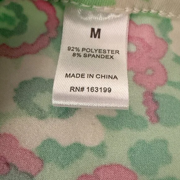 Womens Y2K Floral Fairy Halter Mini Babydoll Dress Green Coquette Preppy M - Picture 6 of 6